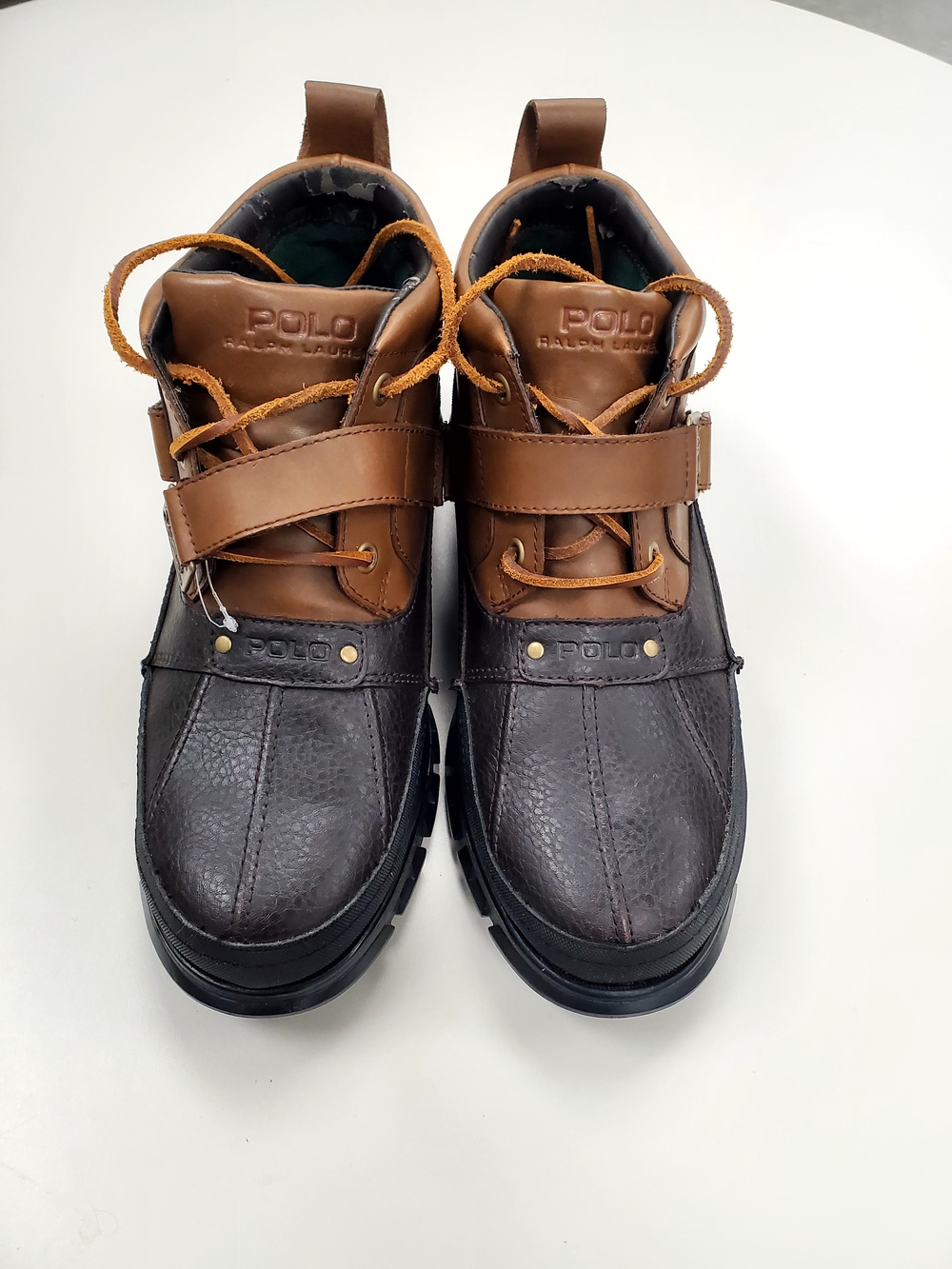 Polo Ralph Lauren Hardy II Leather Duck Boots Men’s 11.5D